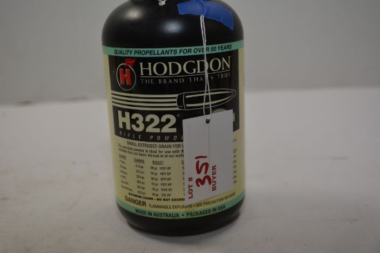 Hodgeon H322 rifle powder NO SHIPPING