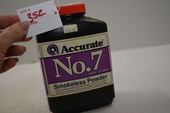 Accurate No.7 smokeless powder NO SHIPPING