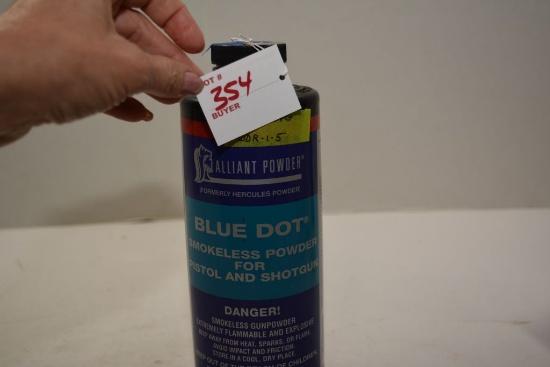 Blue Dot Smokeless powder pistol and shotgun NO SHIPPING