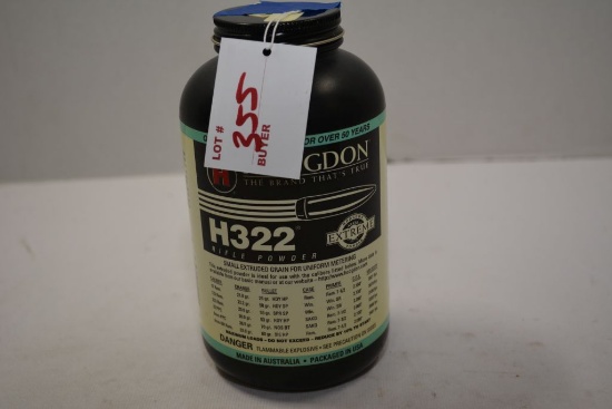 Hodgeon H322 rifle powder NO SHIPPING