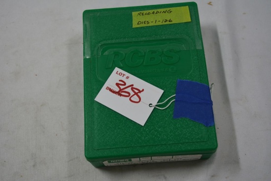 RCBS Wilson 22-250 Die Set; Neck Die, Bullet Seater, Buttons