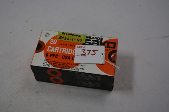 Sako 6 PPC New Brass; 40 Rounds