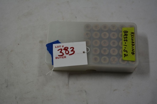 44 Auto Mag Brass Casings; Fired; 28 Rounds