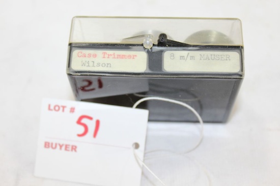 Wilson Case Trimmer 8mm Mauser
