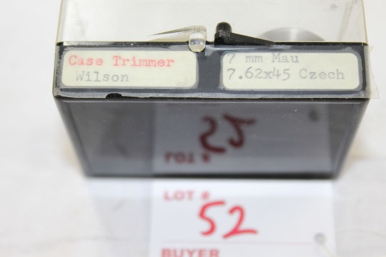 Wilson Case Trimmers- .257 Roberts/ 6mm-244 Rem/7x57 and 7.62x45 Czech