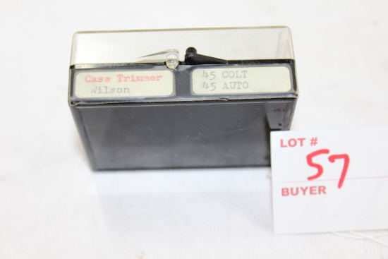 Wilson Case Trimmer - .45 Colt and .45 Auto