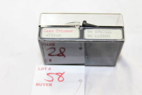 Wilson Case Trimmers - .44 Special and .44 Magnum