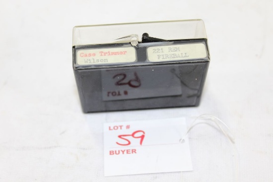 Wilson Case Trimmer - .221 Rem Fireball