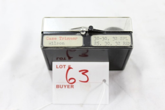 Wilson Case Trimmers- .30-30, .32 Spl, .25, .30, .32 Rem