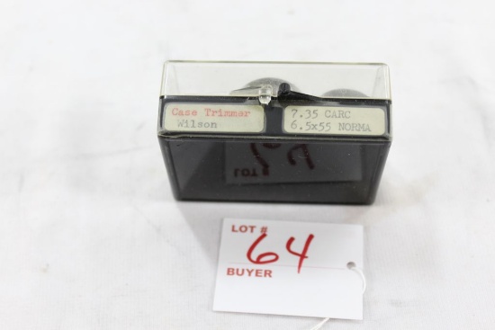 Wilson Case Trimmers - 7.35 Carcano, 6.5x55 Norma