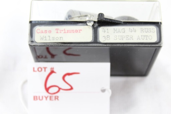 Wilson Case Trimmers - .41 mag, .44 Russ, 38 Super