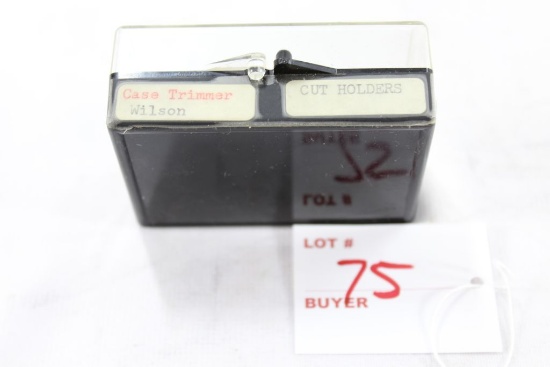 Wilson Cut Holders, three in box