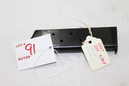Colt Govt .45 ACP magazine aftermarket