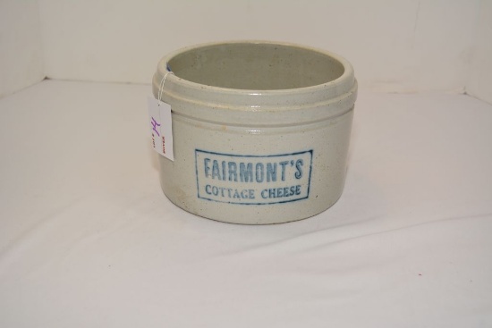 Fairmont's Cottage Cheese Crock Missing Lid
