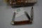 Case XX John Wayne Commemorative 3 blade folding pocket knife, 
