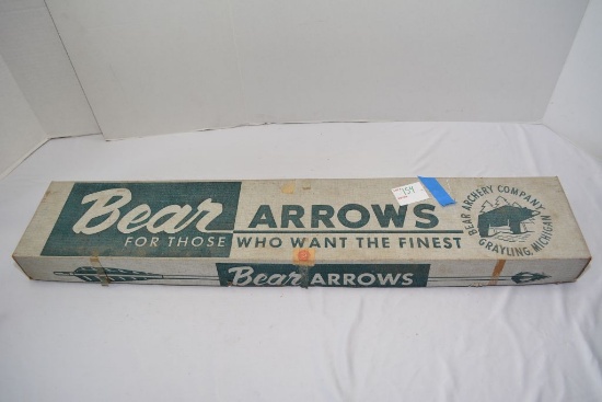 Bear Cedar Arrows, various styles, 31 1/2" length, 15 count, in Bear original box