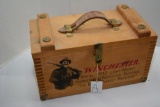 Winchester limited edition, wooden shotgun shell box