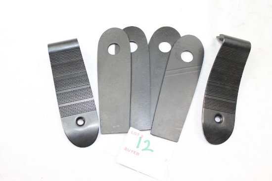 Buttplates for Ruger 10/22, Mini-14, Mini Thirty, Model 44 and No. 3 Carbine-Style Stocks; NOS