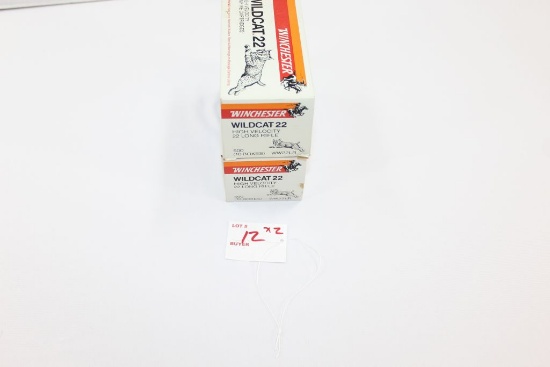 Winchester Wildcat .22LR High Velocity, 2 boxes of 500rds each