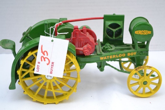 Ertl 559-8701 Kerosene Waterloo Boy Replica Toy Tractor; All Steel Wheels