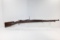 Mexican Mauser Model 1910 7x57mm w/Sharp Cartouche on Receiver; Original Condition Military Issued;