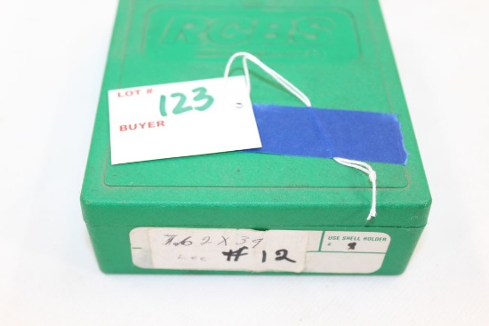 RCBS Die Set 7.62x39 w/No. 12 Shell Holder