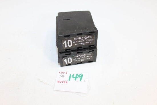 2 - MGW 10-Round 7.62x39 AR Family Magazines
