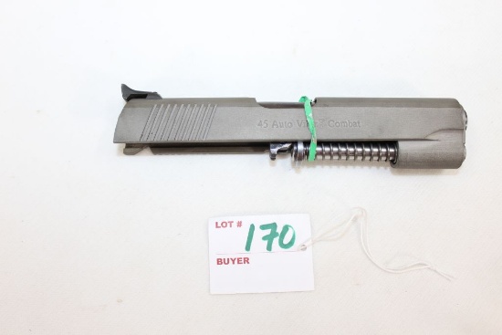 Viking Combat ODI 1911 .45 Slide and 5" BBL Assembly; Missing Front Sight
