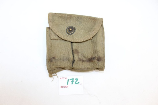 Original GI Issue M1 Carbine Canvas Magazine Pouch