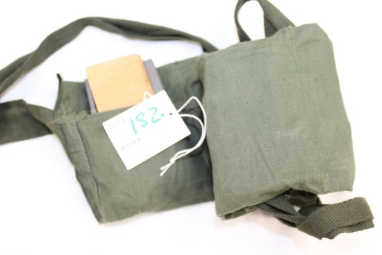 M1 Carbine .30 Cal. Rounds w/Bandolier and Stripper Clips; Made in Greece?; 100 Rds