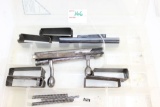 1 Box of Misc. Japanese Rifle Parts Including Bolts and Clip Wells