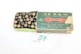 Vintage Remington Klean Bore .32 S&W Lead Bullet; 50 Rds