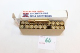 Winchester Western Super X .222 Remington Cal. 60 Gr. Soft Point; 20 Rds