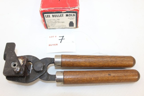 Lee Bullet Mould .357/.38 SPL/.38 S&W Colt