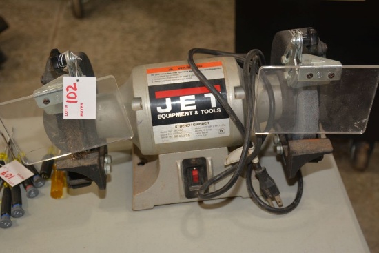 Jet 6" Dual Wheel Electric Bench Grinder; 1/2 HP