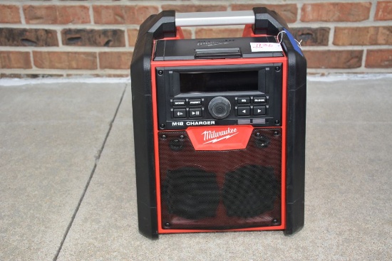 Milwaukee 2792-20 M18 Job Site Radio and Battery Charger w/Bluetooth; Tool Only