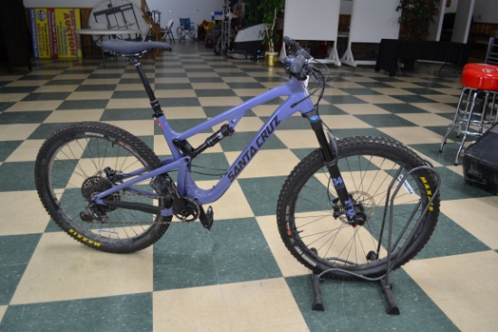 Santa Cruz Model 5010 12-Speed Trail Bike w/Fox 34 Performance Front Shocks and Fox DPS Dual-Piston