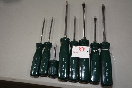 SK 8-Piece Combination Screwdriver Set; Like New