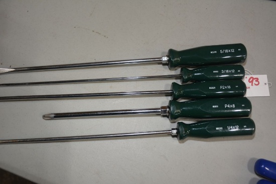 SK 5-Piece Combination Screwdriver Set; Like New