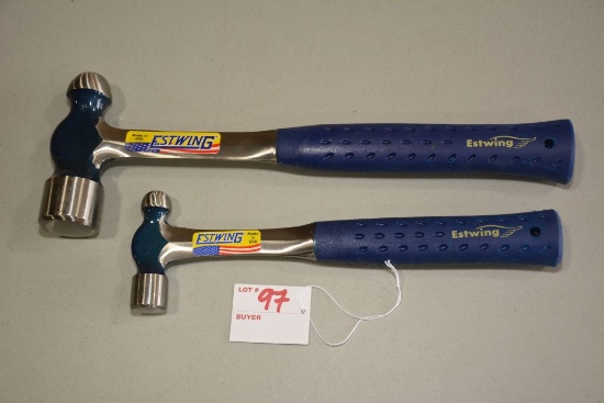 Pair of Estwing Ball-peen Hammers