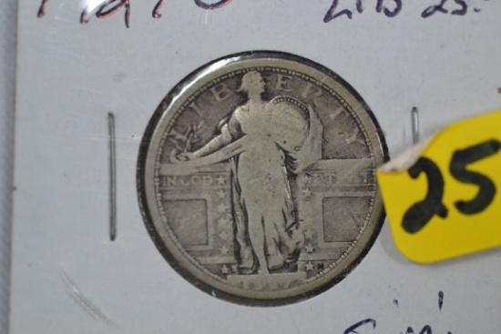 (2) Standing Liberty Quarters 1927S (Good Semi-key); 1927D (Good)