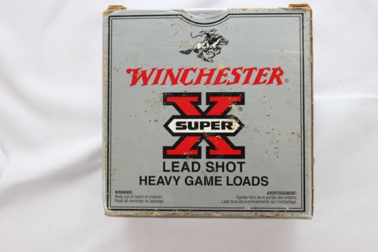 Winchester Super X Heavy Game Load 12 Ga. 2-3/4" #4 Shot Shotgun Shells; 25 Rds.