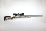 Savage Model 110 22-250 Rem. Cal. Rifle w/Camo Syn. Stock, Adj. Trigger, Fluted Threaded BBL, Detach