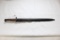 Mauser 98 Bayonet w/Metal Scabbard; No Markings; 15