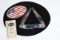 Case XX Limited Edition Two-Blade Knife in Collector's Tin w/American Flag Belt Buckle;
