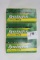 Remington Express .22-250 Rem. 55 Gr. PSP Cartridges; 3 Boxes, 20 Rds./Box