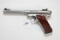 Ruger MK III Slab Side Competition Target Model .22 LR S.S. Pistol w/6-3/4