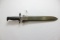 Springfield Bayonet w/Scabbard for M1 Garand; Dated 1920;  AFH; SN 1157630; 9-3/4