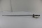 U.S. M1860 Civil War Era Staff and Field Officer's Sword with Etched Blade