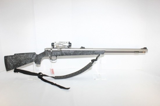 Winchester X-150 .45 Cal. Muzzle Loader Rifle w/S.S. Fluted BBL, Millet Red Dot Scope, Thru-Glow Sig